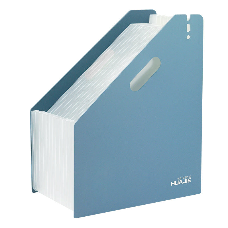 Huajie organ bag vertical multi-layer insert folder classification storage box finishing bag test paper high school student paper