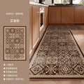 Kitchen floor mat, non-slip, oil-proof, american retro pvc, cuttable, waterproof, high-end feel, foot mat, wipeable, no-wash, for home