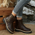 spring/autumn new arrival: thick-soled martin boots for cross-border e-commerce. plus sizes available. price difference: $0.67. wholesale options available. dropshipping to  and