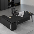 Boss desk office desk chair combination casual modern executive desk table office furniture desk single computer desk
