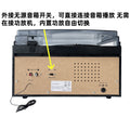 Brand new multifunctional vinyl record player lp bluetooth speaker cd player cassette tape deck - high fidelity, perfect for home, nostalgic gifts