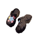 2024 new arrival croc shoes summer women's outwear thick solecute non-slip fashionpopular breathable toe slippers