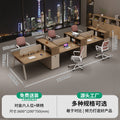 Six-person seating arrangement with swivel chairs