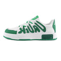 Spring & fall men's shoes 2025new arrivaltrendyeasiest for match hong kong style casual flat shoes youth heightening sports white trendy shoes