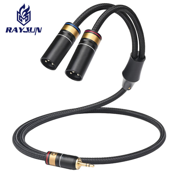 Lei Jun-915 audio cable 3.5 turn Kanon male and female microphone audio speaker connecting cable manufacturer wholesale