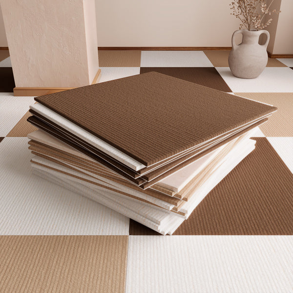 Wholesale splicing carpet square blanket non-slip living room bedroom children's room sound insulation floor mat dirt-resistant cat scratch self-adhesive carpet