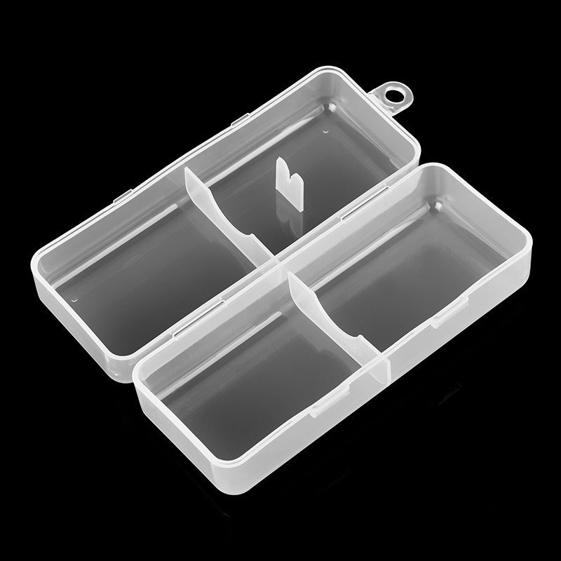 Factory direct sales baby pacifier medicine feeder storage box high transparency PP dust packaging box feeding supplies plastic box