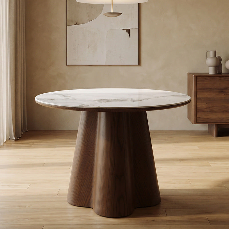 Customized slate dining table retrocasualfor home dining table mdf sticker export cross-border rectangular dining table