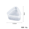 Creative cartoon triangle rice ball mold - household rice ball maker for kids' bento boxes - wholesale nori sushi molds