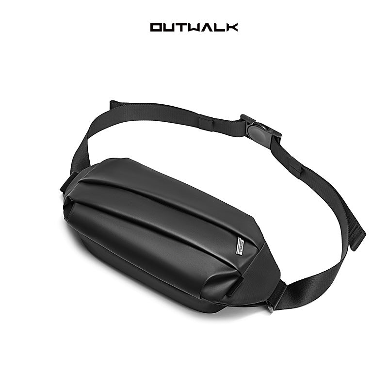 New Men's Crossbody Bag Multifunctional Large Capacity Business Small Backpack Functional Breast Bag Men's Shoulder Bag Men's Satchel Tide