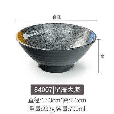 Melamine plate japanese plastic barbecue plate imitation porcelain round flat plate barbecue plate restaurant hot pot tableware dish plate commercial