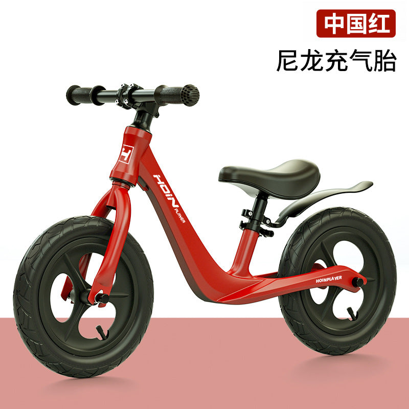 New children's magnesium alloy balance car without pedals 1-6 years old baby balance yo-yo car two-wheel coasting walker