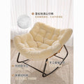 Rocking chair rattan lounge chair balcony for homecasual adult lazy sofa popular small apartment leisure cushion