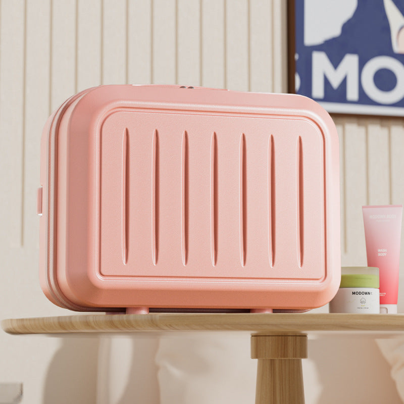 Premium Mini Suitcase Portable 14 Inch Small Storage Large Capacity Portable Gifts High Value Makeup