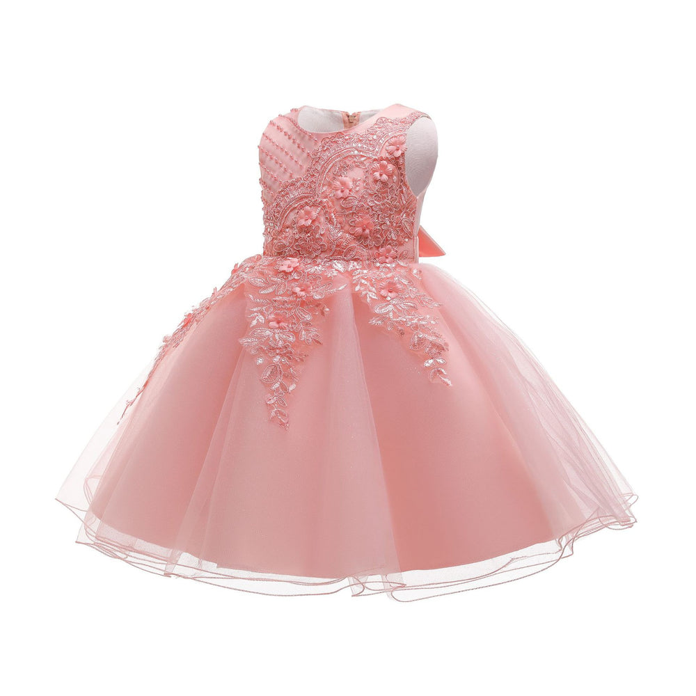 Export children's clothing tutu kids dress princess dress girl piano performance costume children's clothing dress