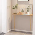 Nordic solid wood entry ultra-narrow entrance table entrance table wall-mounted table iron art entrance extremely narrow corridor table