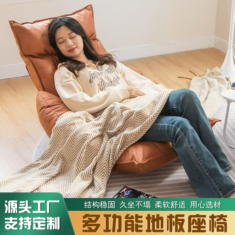 Lazy sofa single japanese style tatami bay window back cushion waist protector lazy sofa bed back chair b&b hotel