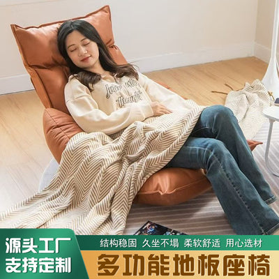 Lazy sofa single japanese style tatami bay window back cushion waist protector lazy sofa bed back chair b&b hotel