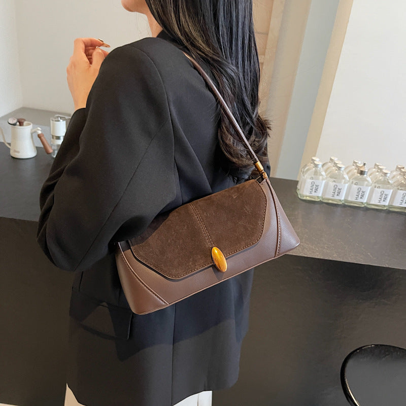 Fashion casual bag women's 2025 new autumn and winter retro versatile small square bag Korean version niche messenger bag