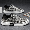 Old beijing cloth shoes for men 2025 winter new canvas shoes thin trendy shoes youth trendy easiest for match casual sneakers