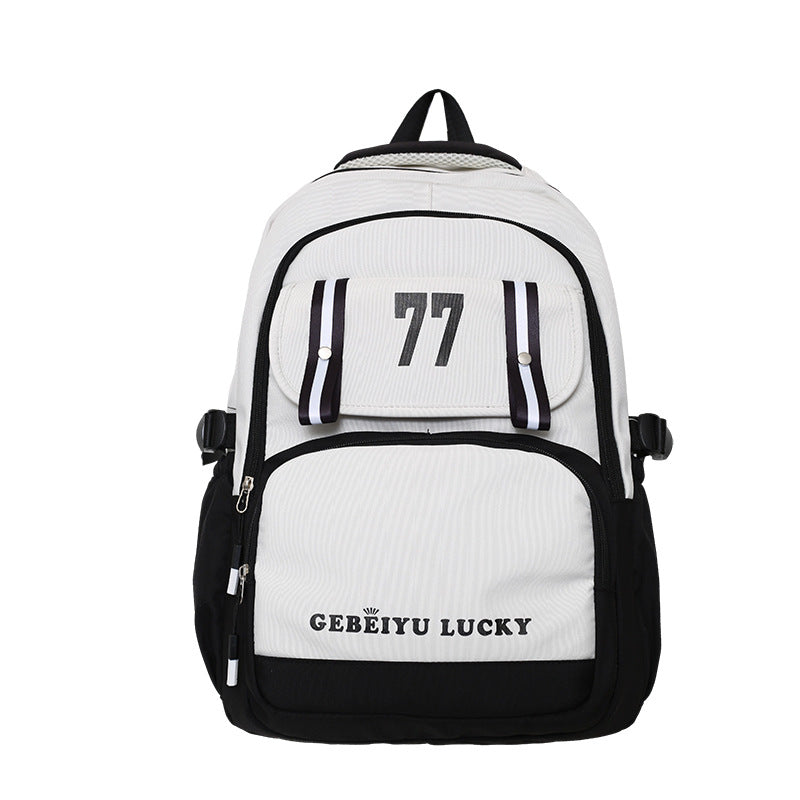 New primary and secondary school children's schoolbag Korean version large-capacity student campus backpack waterproof travel computer backpack