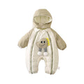 Baby outwear outwearthickened jumpsuit jumpsuit fleece-linedheattech crawling suit winter baby clothes jacket trendy