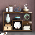Desktop bogu rack solid wood chinoiserie small tea ornaments tea set purple clay pot multi-layer storage rack duobao pavilion