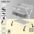 Diaper changing table - portable, multifunctional, foldable baby care station for newborns - bathing, diaper changing, and massage