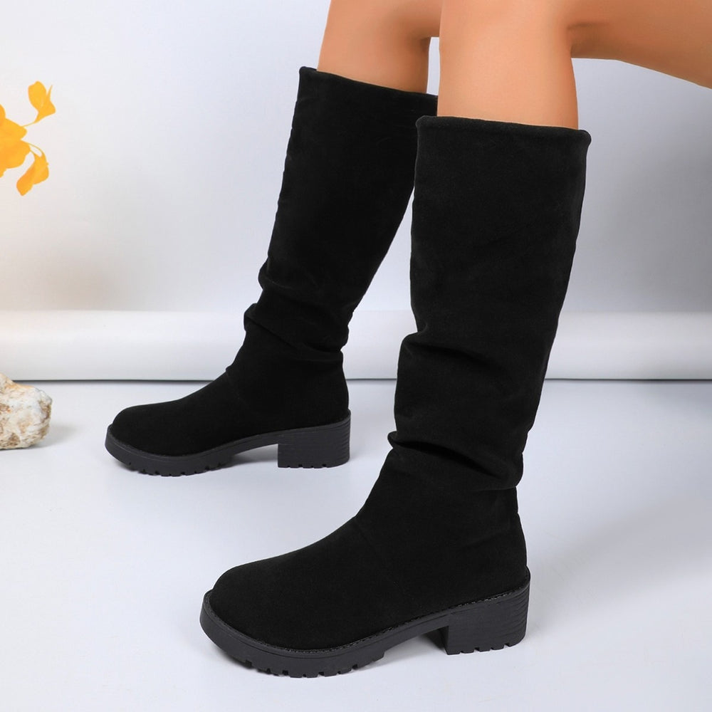 autumn new arrival: plus-size women's casual comfortable european and american style fashionable outerwear boots - wholesale