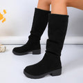 autumn new arrival: plus-size women's casual comfortable european and american style fashionable outerwear boots - wholesale