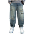 Boys' jeans: new spring/autumn collection - stylish and relaxed fit for older boys. perfect for autumn, these casual trousers offer a modern and comfortable look