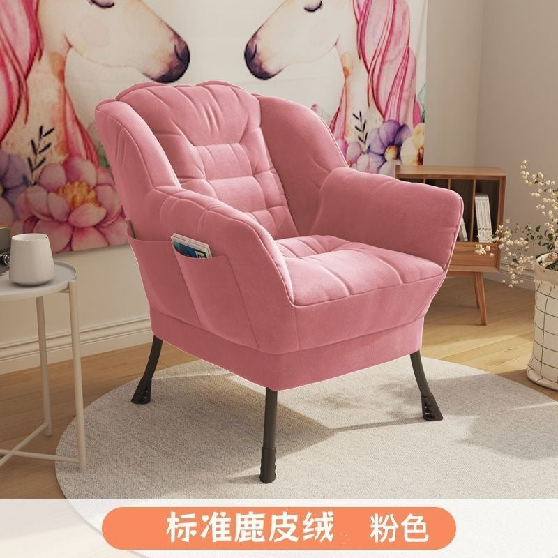 Beanbag chair single sofa chair dormitory lazy chair computer chair for home bedroom balcony lounge chair girl makeup chair