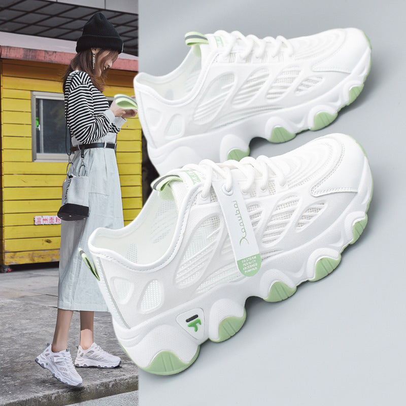 Dad shoes women's 2026new arrivalsummer mesh shoes breathable mesh inseasiest for matchtrendyk-style student thin sneakers