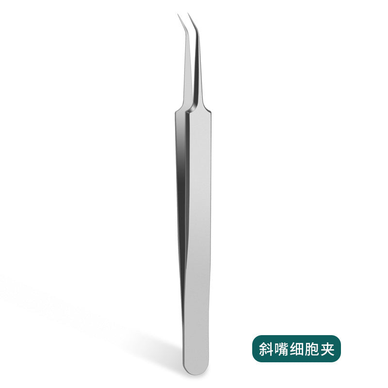 Factory in stock no. 5 super sharp cell clamp stainless steel acne needle suit blackhead acne tweezers acne needle tool