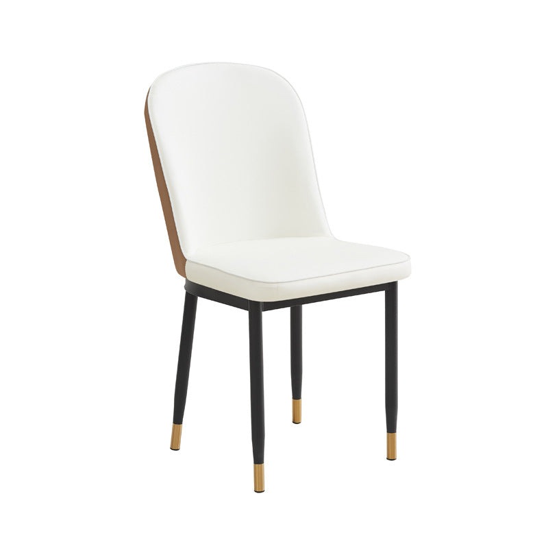 Luxury dining chair - home & hotel use - leather seating - direct from manufacturer - multiple colors available - belle chair - reception chair