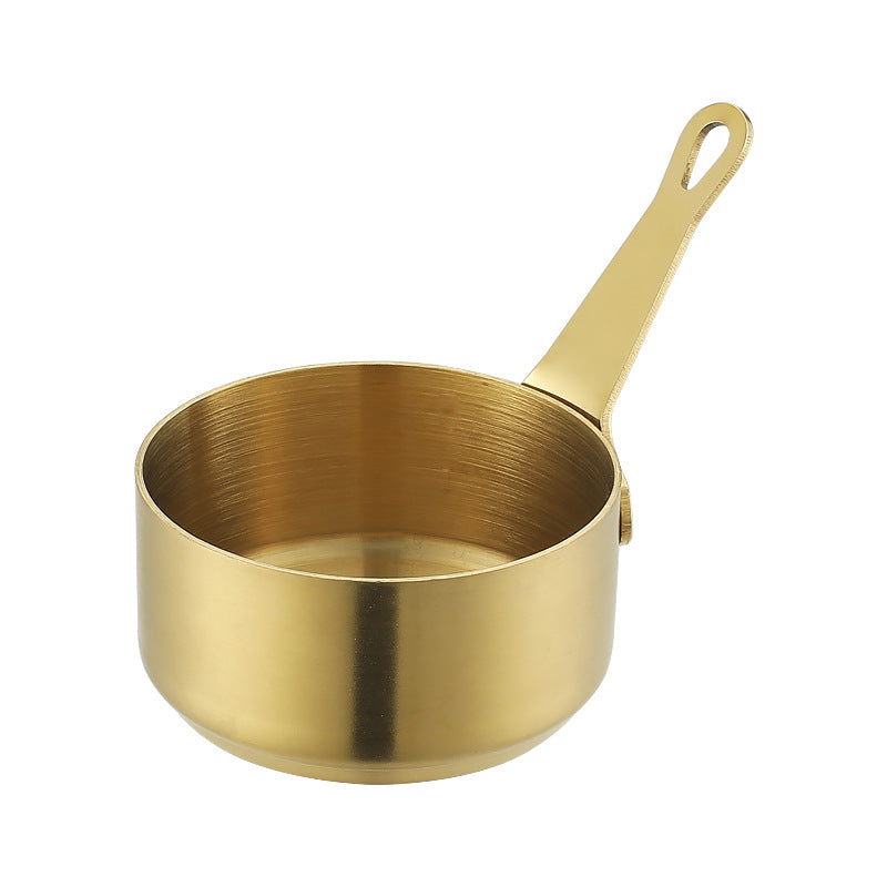 Stainless steel sauce cup with handle, commercial dipping dish, western steak sauce cup, juice cup, creative ketchup cup, tableware