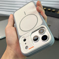 Large window changes in seconds to 17 imitation original magnetic suction apple iphone17promax high-end mobile phone case apple 11 cross-border