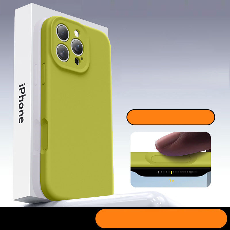 Integrated camera button liquid silicone case for iphone 14/17 - ai photo button compatible with iphone 15
