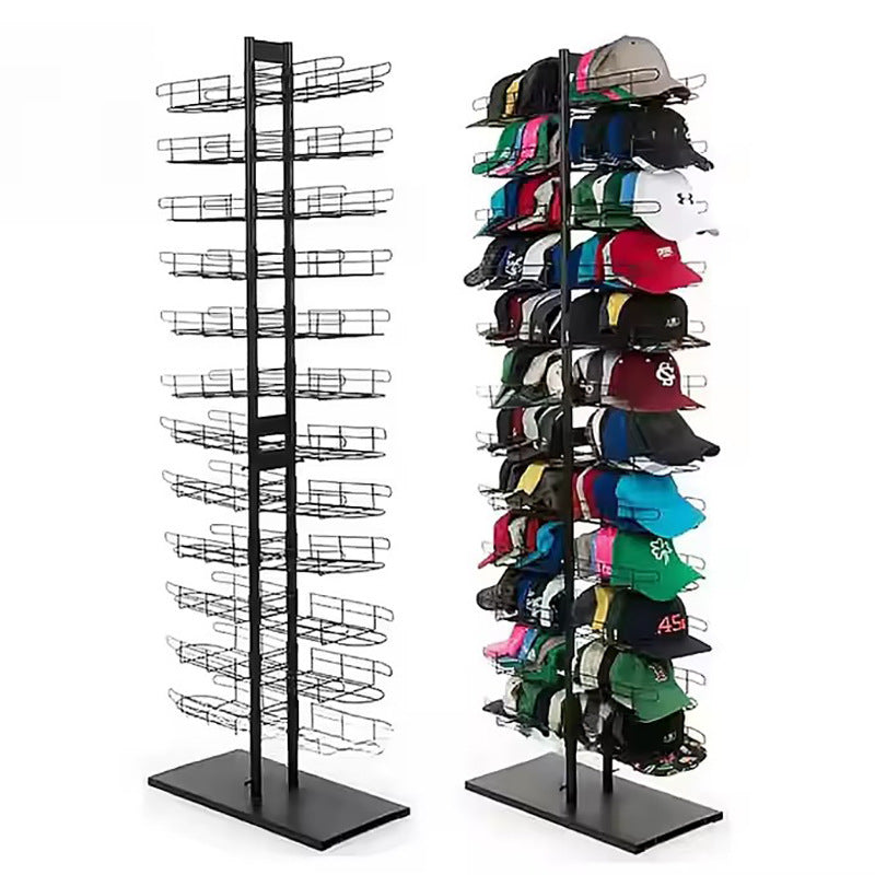 Source Factory Metal Hat Display Rack Hat Rack Hanging Hat Display Rack Storage Rack