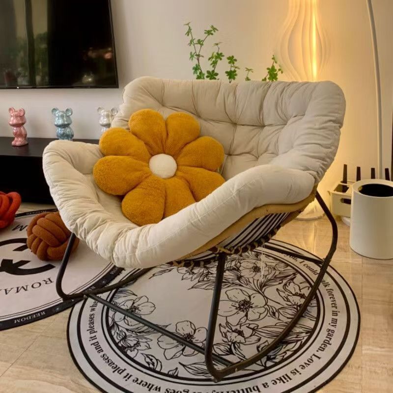 Bird's nest rocking chair rocking chair recliner single lazy sofa balcony adult nest chair reclining chair can sleep