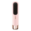 new wireless hair straightening comb - negative ion, damage-free, mini & portable electric hair straightener, hair straightening gadget