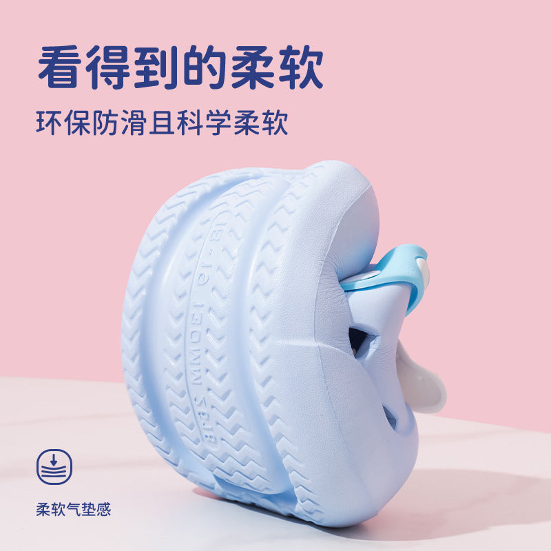 Baby slippers girl clogs summer toddler indoor bath kids sandals and slippers fashionable outwear beach non-slip