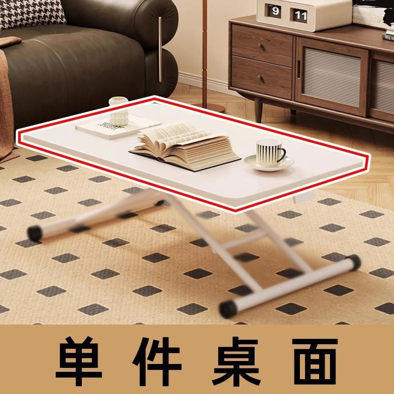 Lift coffee table and dining table dual-purpose lift two-in-one small apartment multi-functional dining table foldable coffee table movablefor home