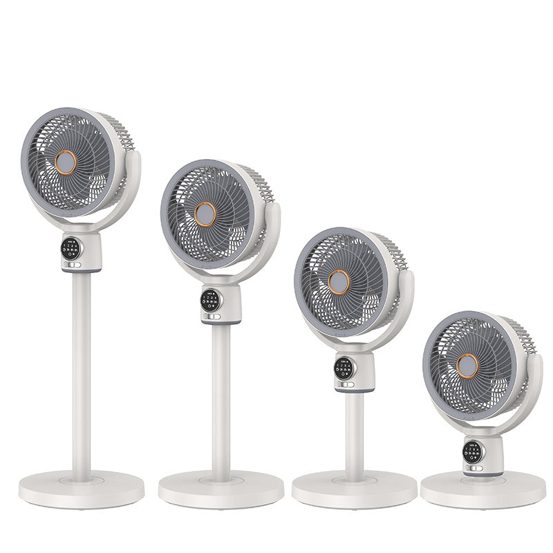Rechargeable floor fan - powerful, portable, and versatile: perfect for home, dorm, or office. usb powered, remote control, and timer function