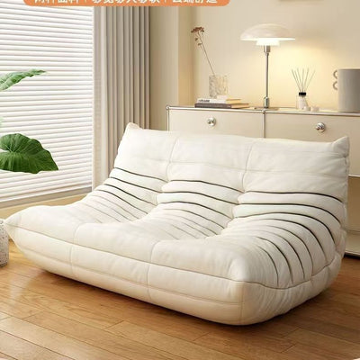 Popular sofa chair bedroom casual living room tatami casual double sofa chair caterpillar lazy sofa