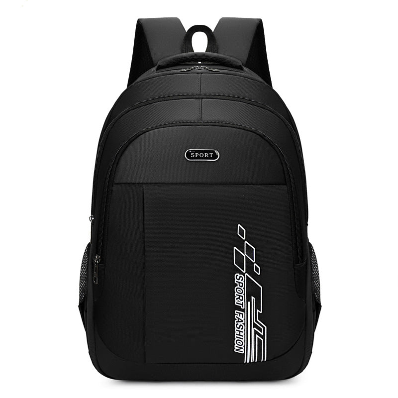 New men's business travel backpack fashionable versatile waterproof wear-resistant backpack large-capacity travel travel schoolbag