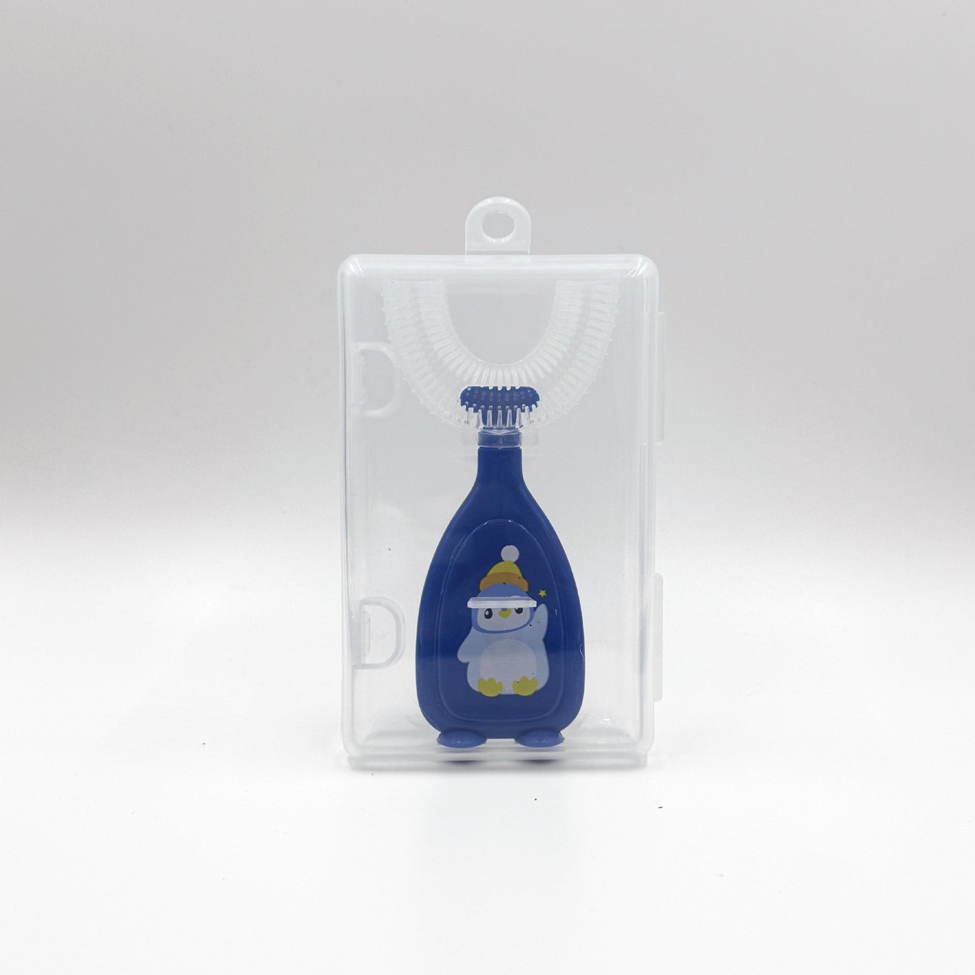 Children's u-shaped toothbrush, silicone soft-bristled toothbrush, baby oral cleaning toothbrush, children's toothbrush wholesale