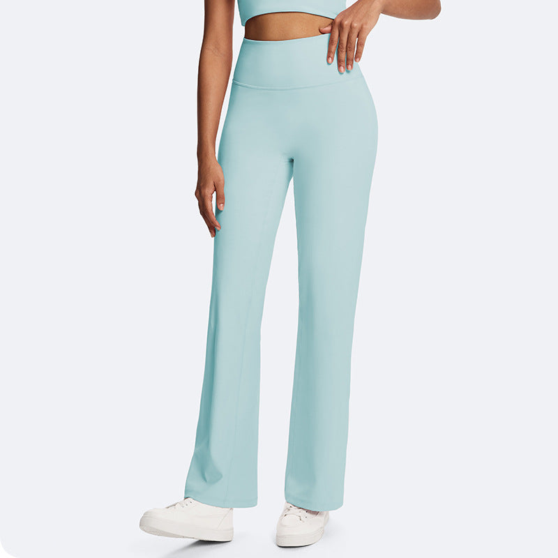 New arrival: eco-friendly high-waisted yoga flare pants for women - dance, workout, wide leg, casual, butt-lifting, fitness