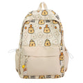 Cartoon capybara backpack - cute kids' small backpack, student rucksack, large capacity travel backpack - wholesale