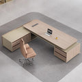 Boss desk office desk casual modern president manager desk supervisor table and chair combination light luxury executive desk office furniture